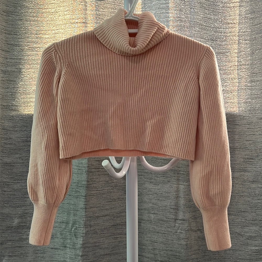 Wilfred Size XS Light Pink Rebecca Turtleneck